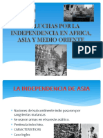 GATOPATATA 6J Las Luchas Por La Independencia en África, Asia y Medio Oriente