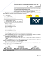 Exercícios Sobre Tipos de Predicado