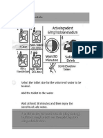 How To Use Aquatabs - Philippines