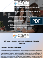 Presentación Técnico Laboral Auxiliar Administrativo en Salud 2019 PDF