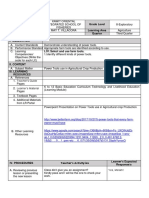 School Grade Level Teacher Learning Area Time & Dates Quarter