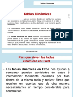 Tablas Dinámicas