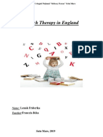 Speech Therapy in England: Name: Lemák Friderika Teacher:Franczia Réka