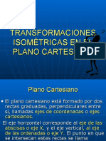 Transformaciones Isometricas en El Plano Cartesiano 8vo