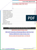 Current Affairs Q&A PDF - January 2019 by AffairsCloud PDF