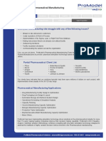 Value Proposition - Pharma Manufacturing