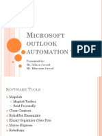 Microsoft Outlook Automation Tools