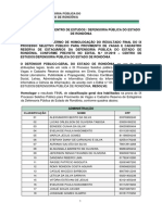 Edital 11 - Divulgao Do Resultado Final