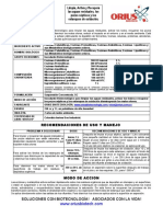 Masclean Ficha Tecnica PDF