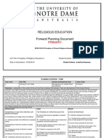 Forward Planning Document Primary