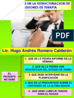 6 - Problemas de La Estructuracion de Las Sesiones de Terapia