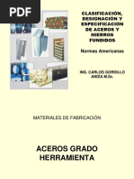 Aceros de herramientas-ECHR