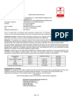 WI 4134 Inspection Certificate