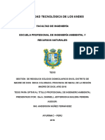 Tesis - Gestion de Residuos Sólidos Abancay