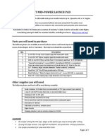 Build A Low-Cost Mid-Power Launch Pad: Parts You Will Need To Purchase
