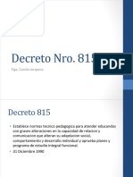 Decreto 815