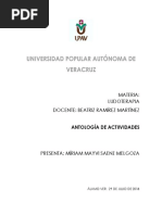 ANTOLOGÍA DE ACTIIVIDADES Ludoterapia