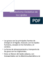 Metabolismo Oxidativo de Los Lipidos