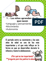 1 Los Niños Aprenden Desde Que Nacen