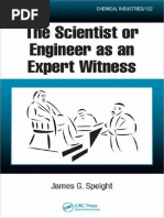 The Scientist or Engineer As An Expert Witness (2008) PDF