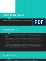 Data Warehouse: Meaning, Features, Applications, Architecture, Functions, Terminology