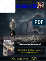 Subsídios EBD - Vol 15 - Professores-Alunos PDF