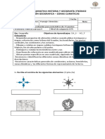 Evaluación Sumativa Historia y Geografía 3° - Mayo 2018