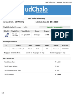 Airline PNR: CCWCWX Udchalo Trip Id: 1913300