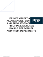 Primer On Pay and Allowances Benefits and Privileges of The Philippine Nati PDF