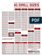 Tapping Drill Chart PDF