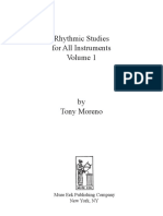 Rhythmic Studies For All Instruments Vol I