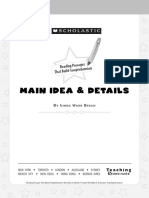 Scholastic Main Ideas and Details PDF