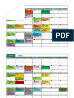 Activities Calendar 19-20 Two Rows Per Week May 2019