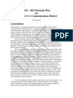 2018 - 2023 Strategic Plan For Klamath 911 Communications District