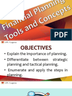 BFIN - 10 Financial Planing Tools and Concepts Production Budget