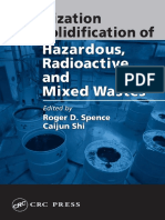 Stabilization and Solidification of Hazardous, Radioactive, and Mixed Wastes PDF