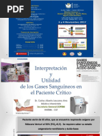 1 - Interpretación y Utilidad de Los Gases Sanguíneos en El Paciente Crítico-2017 PDF