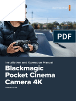 Pocket Cinema Camera 4K Manual PDF