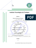 Lineas de Transmisión Sistemas Eléctricos de Potencia