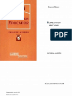 Merieu P Frankestein Educador PDF