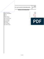 Design Calculation of Rss Building 3VIN 9 554 D1 S1 202 R0 Design of Foundations Data