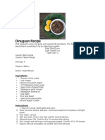 Dinuguan Recipe