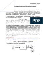 Balance Con Reaccion Quimica PDF