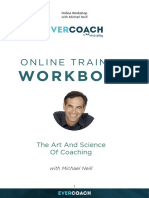 Michael Neill Workbook - The Art and Science of Coaching 1