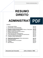 Direito Administrativo Esquema de Estudo PDF