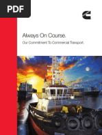 Always On Course.: Our Commitment To Commercial Transport