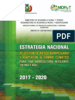 Estrategia Nacional GRAyACC - 2017 2020 MDRyT PDF