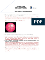 AP1 - Lista 01 - Modelos Atômicos e Distribuição Eletrônica