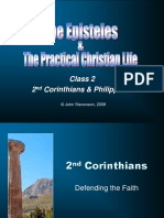 Class 2 2 Corinthians & Philippians: © John Stevenson, 2008