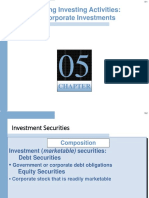 Analyzing Investing Activities: Intercorporate Investments